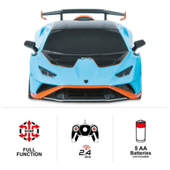 Mondo - Lamborghini Huracan STO Radiocomandato 2.4 GHz 1:24 Funzione Completa - Veicoli da Gioco