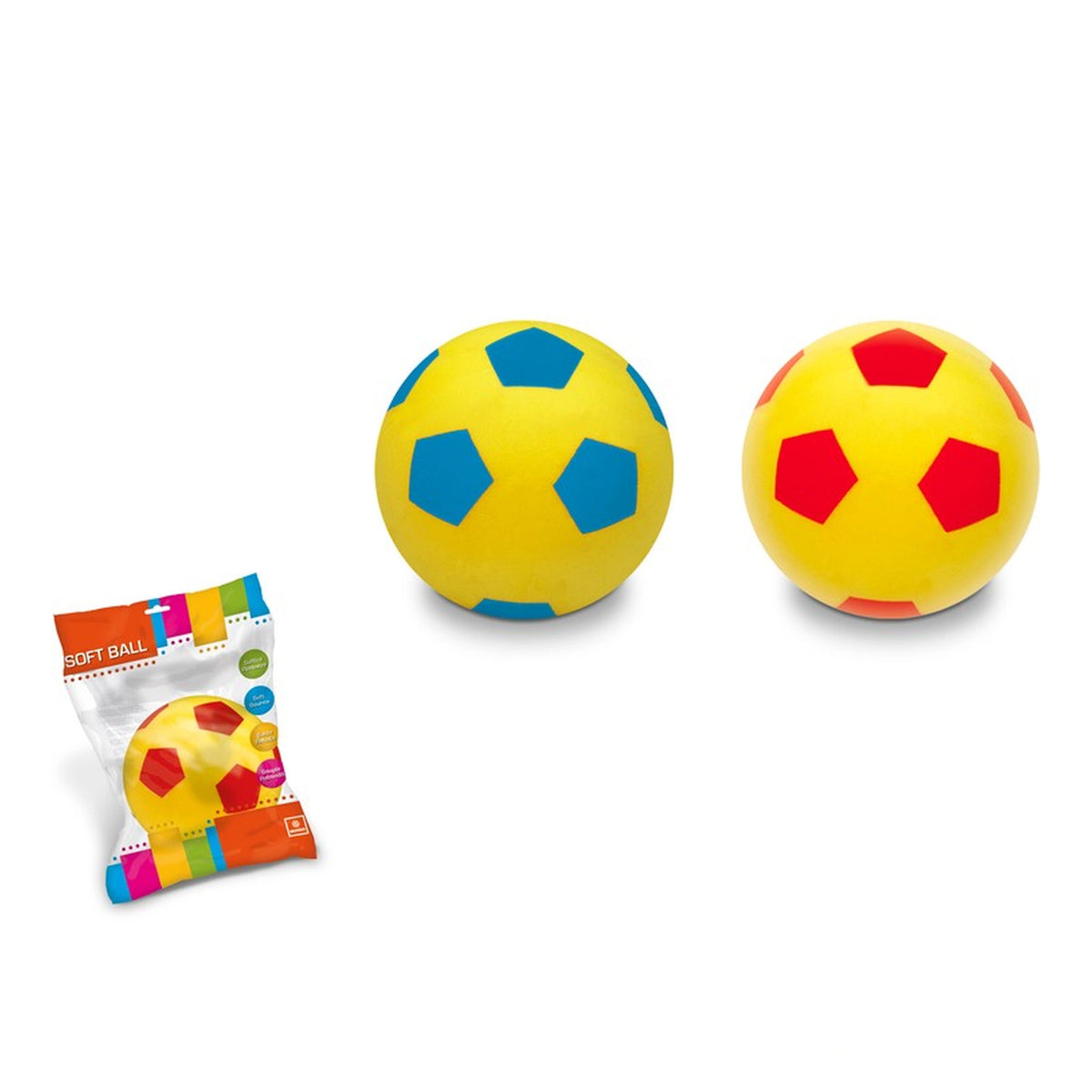 Mondo - Palla Morbida 14 cm - Attrezzatura da Gioco per Esterni