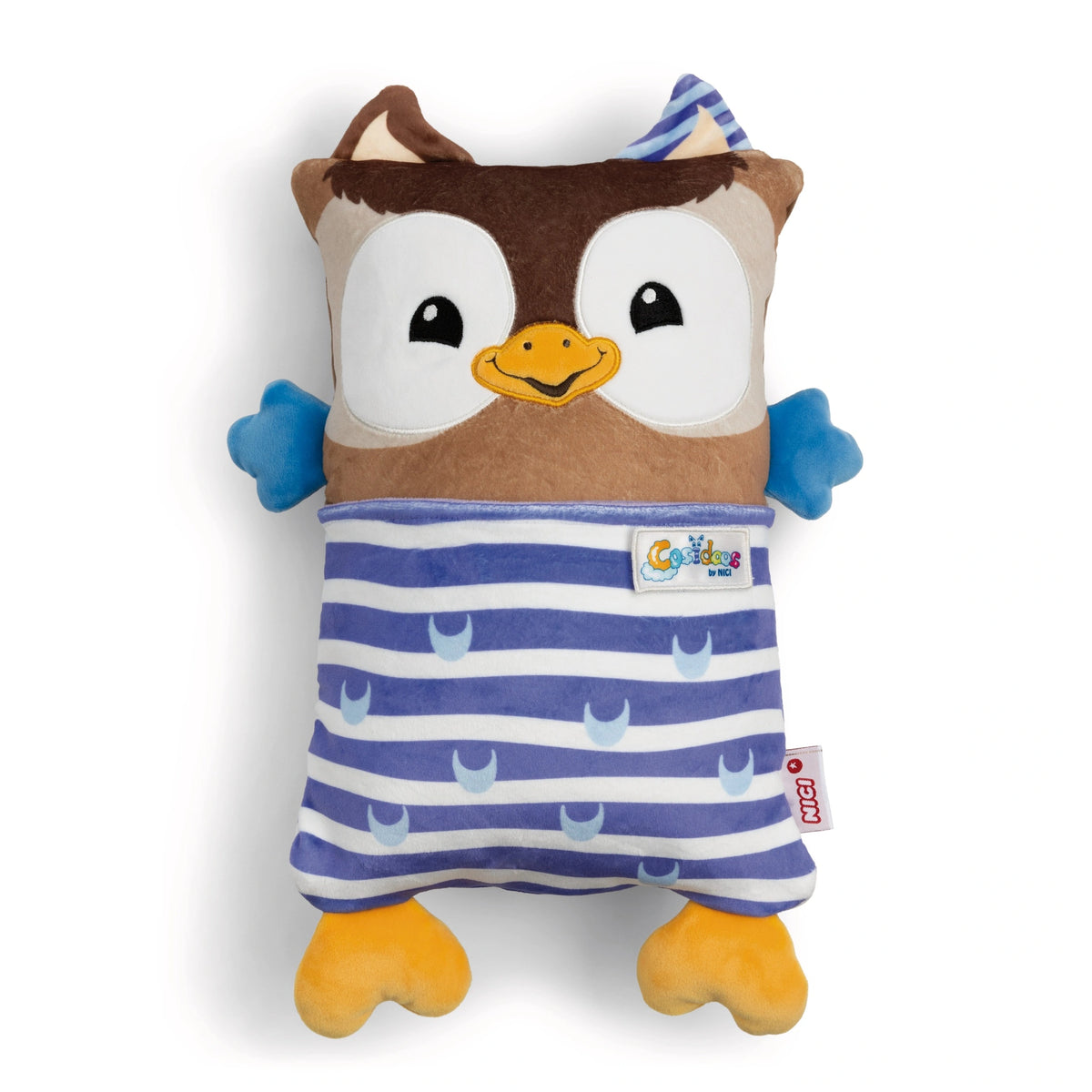 NICI - Cosidoos - Reversible Soft Toy Owl - Stuffed Animals