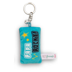 NICI - Key-Friends-Papa-Rockt-Portachiavi-Mini-Cuscino-Plush