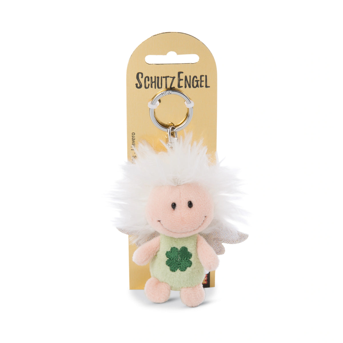 NICI - Keyring-Guardian-Angel-With-Symbol-Cloverleaf-Action-Toy-Figures