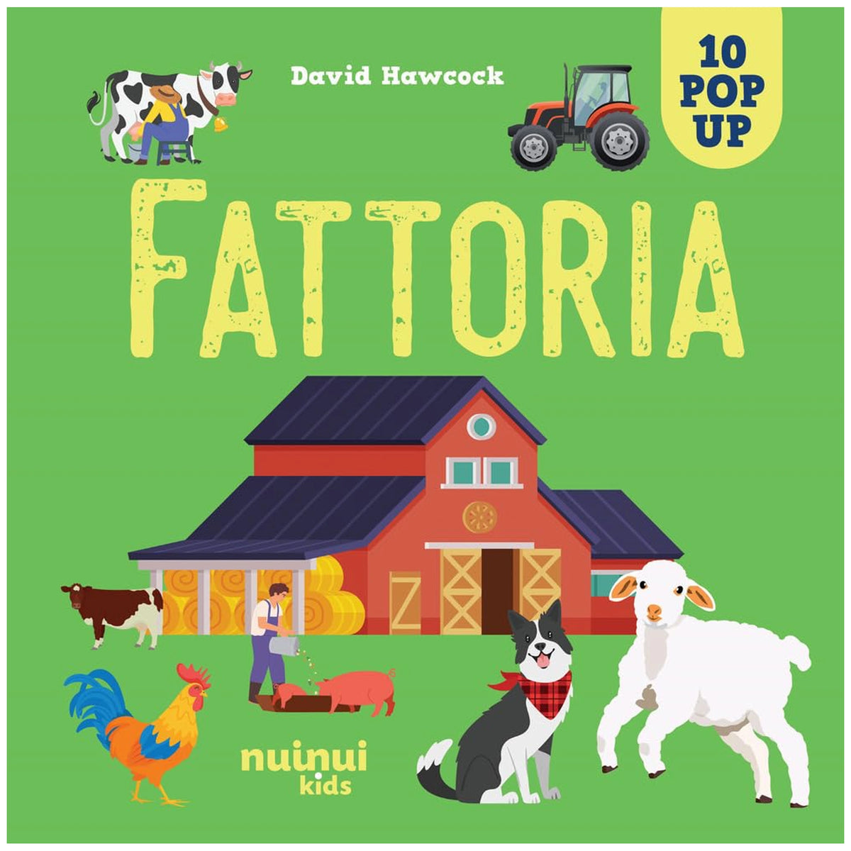 NUINUI - Farm Life Pop Up Book - Educational