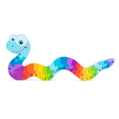 New Classic Toys - Alphabet Puzzle - Snake - Educational Toys