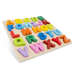 New Classic Toys - Puzzle dell'Alfabeto - Maiuscole - Giocattoli Educativi