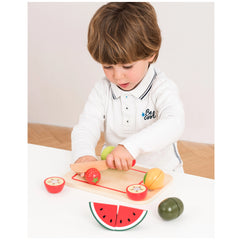 New Classic Toys - Set di Taglio - Frutta - Professioni e Gioco di Ruolo