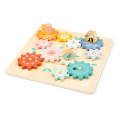 New Classic Toys - Puzzle a ingranaggi rotanti - Giardino - Giochi educativi