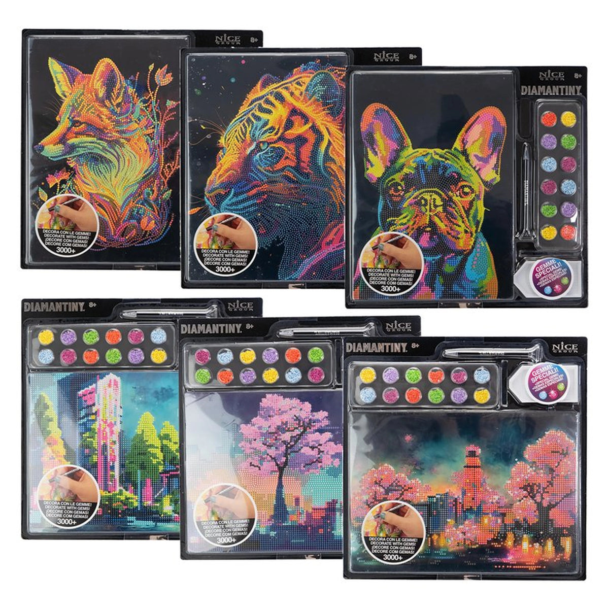 Nice - Diamantiny Livello Artista Dipingere Su Tela - Selezione Casuale - Arti e Mestieri