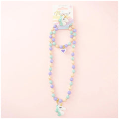 Nice - Lilycorn Bijoux Set - Necklace - Bracelet And Ring - Jewelry