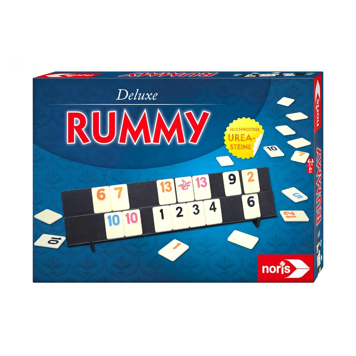 Noris - Set Deluxe - Rummy - Giochi da Tavolo - Edizione Internazionale - Giochi da Tavolo