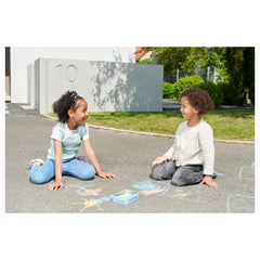 Noris - Giochi all'aperto - Set di 15 giochi da strada - Porta tin - 5+ Anni