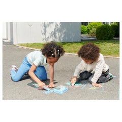 Noris - Giochi all'aperto - Set di 15 giochi da strada - Porta tin - 5+ Anni