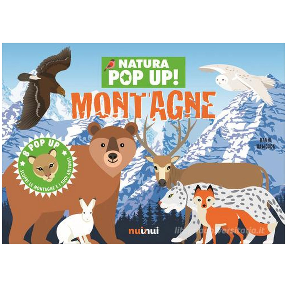 NuiNui - Natura Pop Up Montagne Libro - Giocattoli Educativi
