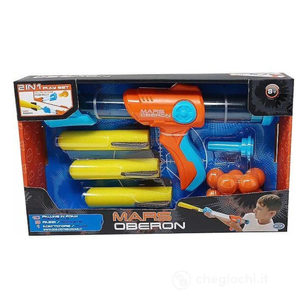 ODS - Giochi all'aperto - Mars Oberon Blaster - Palloni e razzi - 8+ Anni