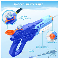 ODS - Giochi all'aperto - Pistola ad acqua Splashmatic - 8m di gittata - 6+ Anni