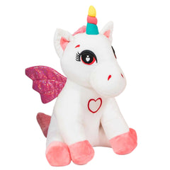 ODS - Peluche - Unicorno Pegaso - Cuore luminoso - 18M+
