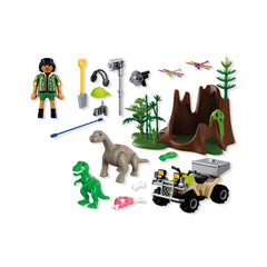 PLAYMOBIL - Dino Hideaway - Playset per Giocattoli - +4 - Avventura - 72069 - 80772069