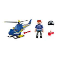 PLAYMOBIL - Elicottero della Polizia - City Action - +4 - 72080 - 80772080