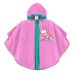 Perletti - Poncho - Poncho Magico Unicorno - Riflettente - 3-6 Anni