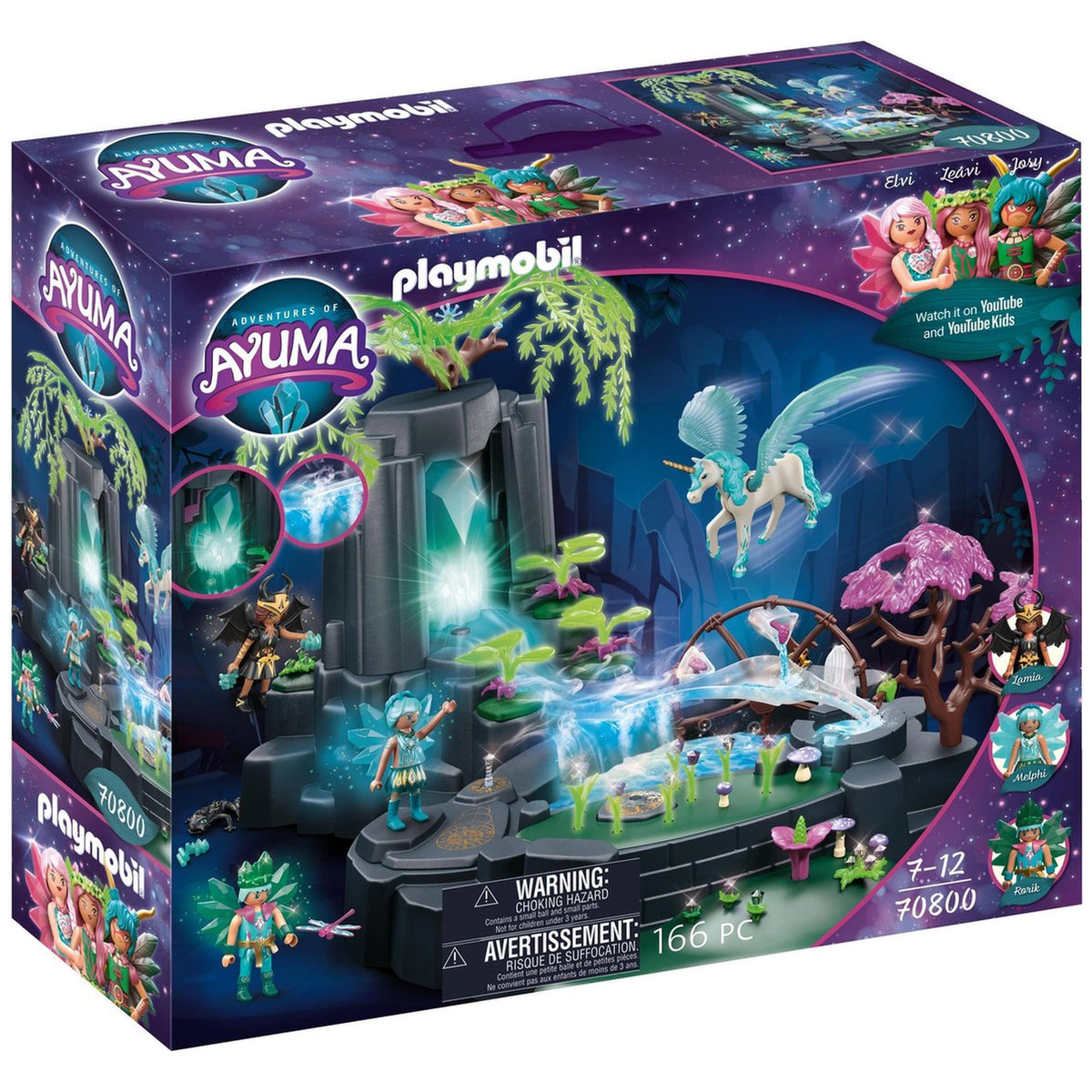 Playmobil Adventures Of Ayuma Magical Energy Source With Fairies - 70800