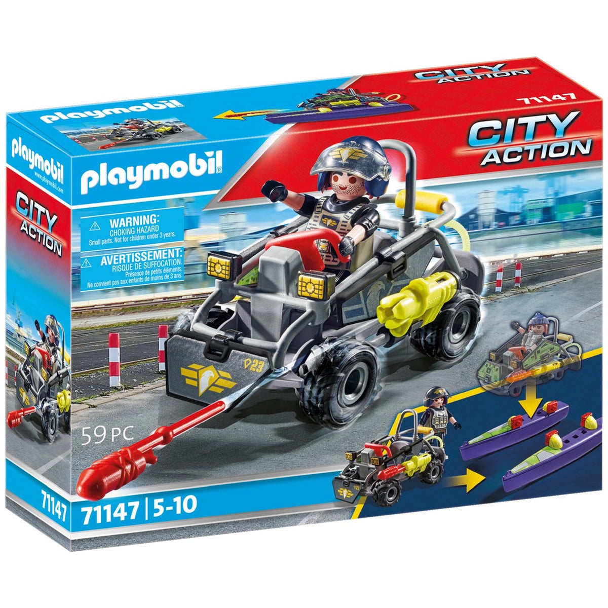 Playmobil City Action Se Veicolo Multi-Terreno - 71147