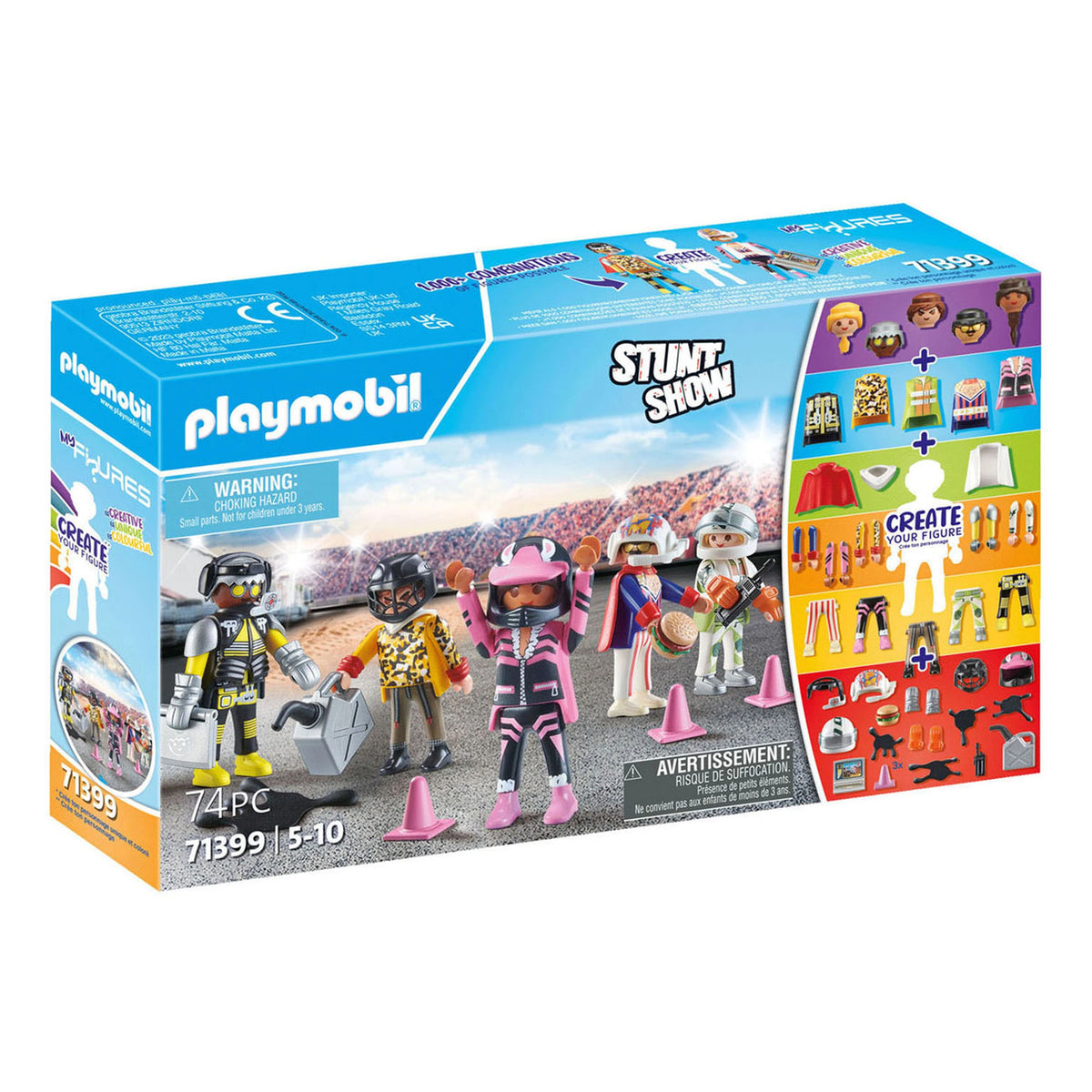 Playmobil City Life My Figures: Spettacolo di Acrobazie - 71399