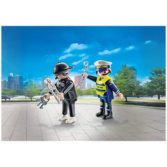 Playmobil - DuoPack-Policeman-and-Burglar - Toy-Playsets