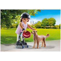 Playmobil - My-Life-Skater-with-Retriever - Toy-Playsets