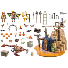 Playmobil Novelmore Sal'Ahari Sands - Secret Base With Giant Scorpio - 71024