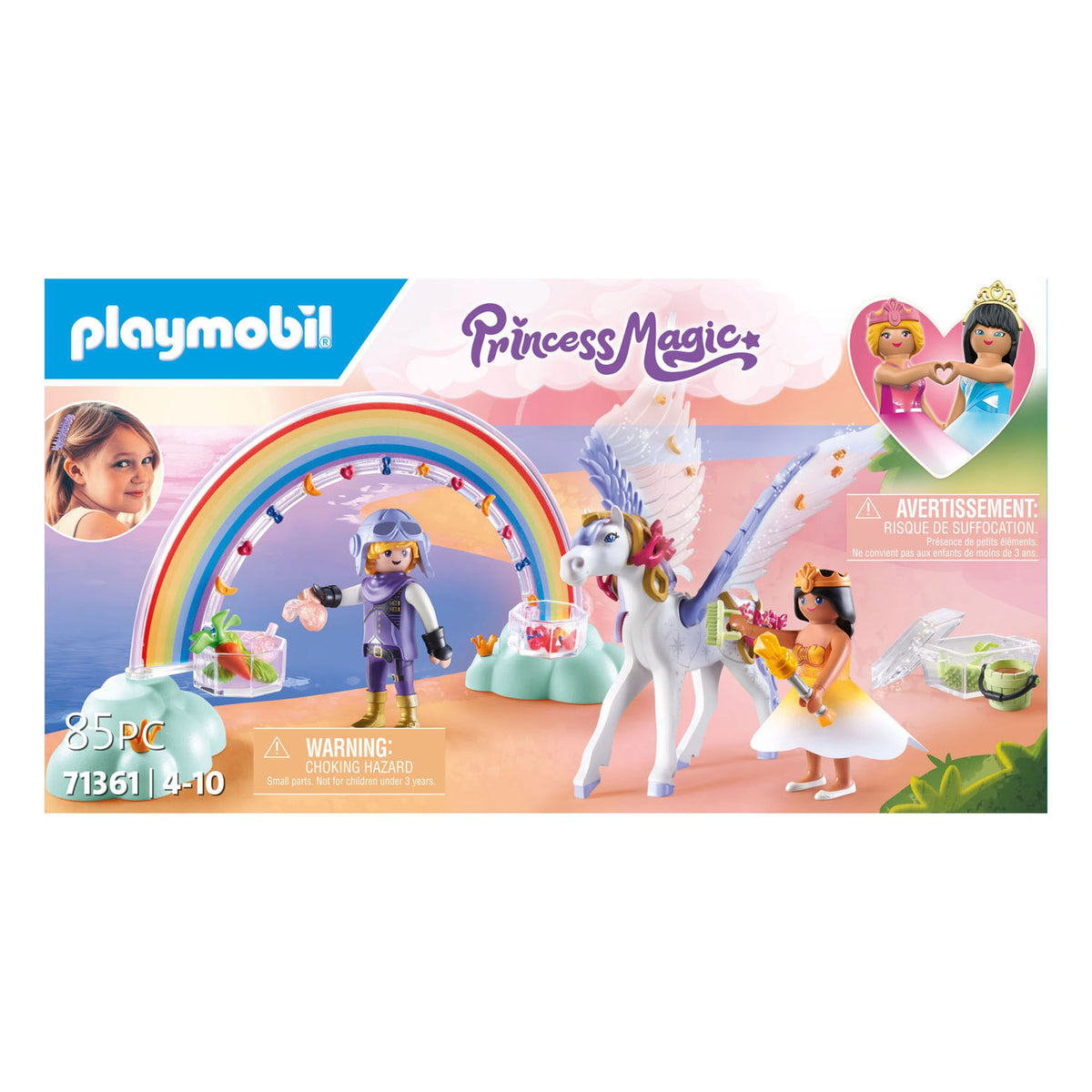 Playmobil Principessa Magica Pegasus Con Arcobaleno - 71361