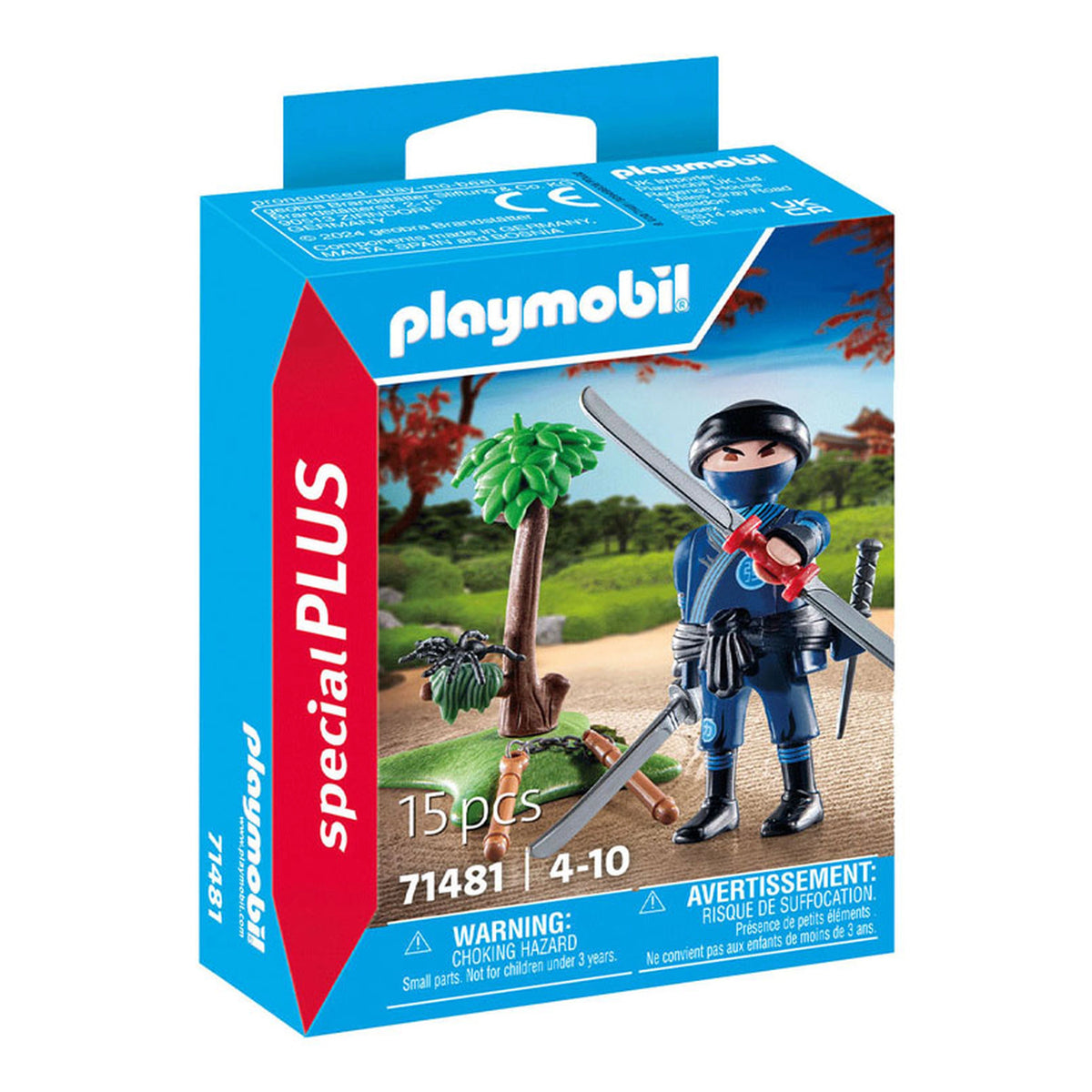 Playmobil Specials Ninja con Equipaggiamento - 71481