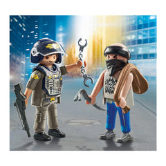Playmobil Tactical Police Unit & Bandit - 71505