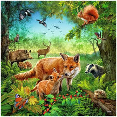 Ravensburger - Animali della Terra - 3x49 Pezzi - Puzzle