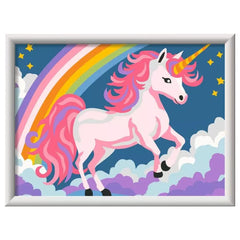 Ravensburger - Giochi creativi - CreArt Unicorno Neon Rosa - 9+ Anni - Sviluppo Creativo