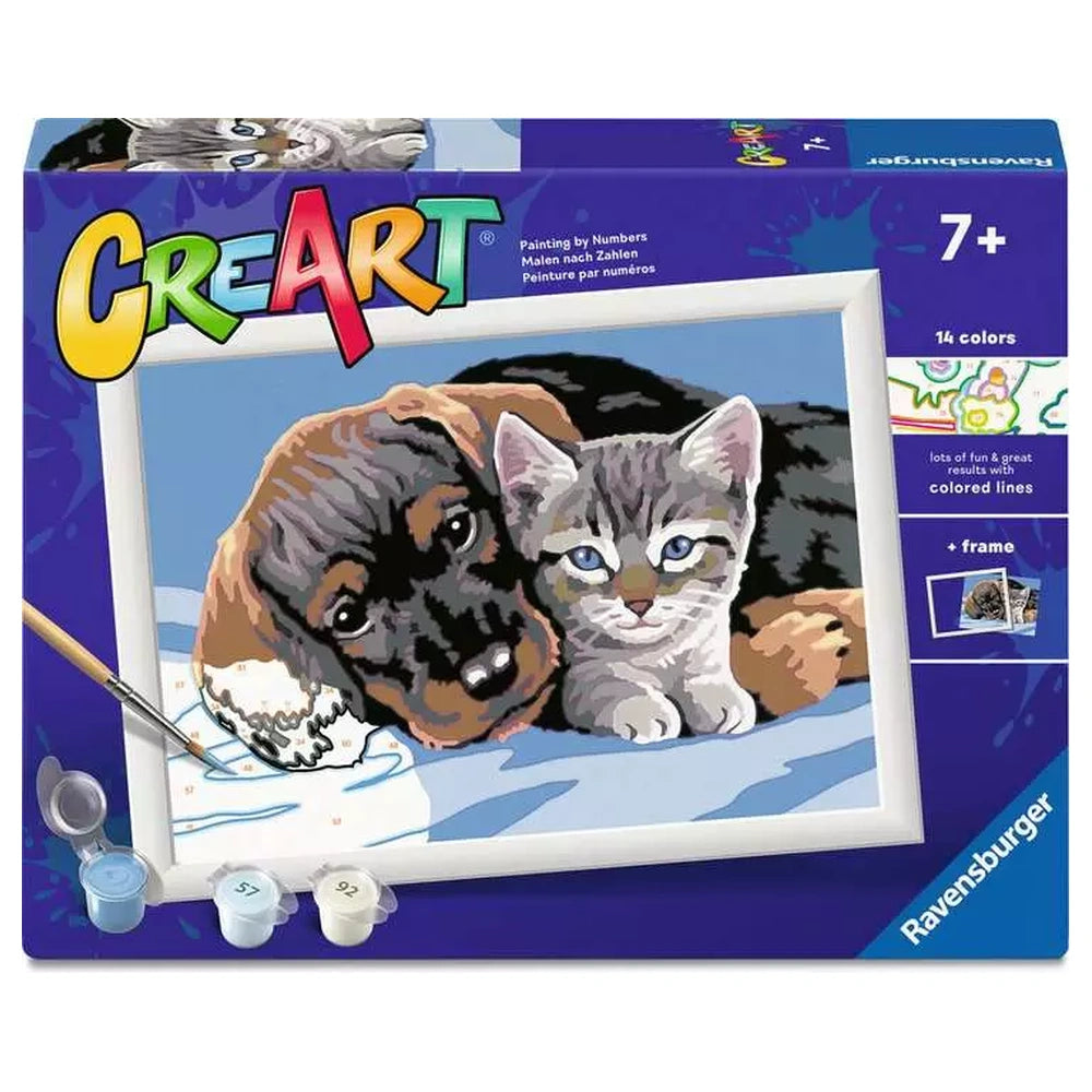 Ravensburger - Arts Crafts - CreArt Special Friendship - 9 Years - Creativity Development