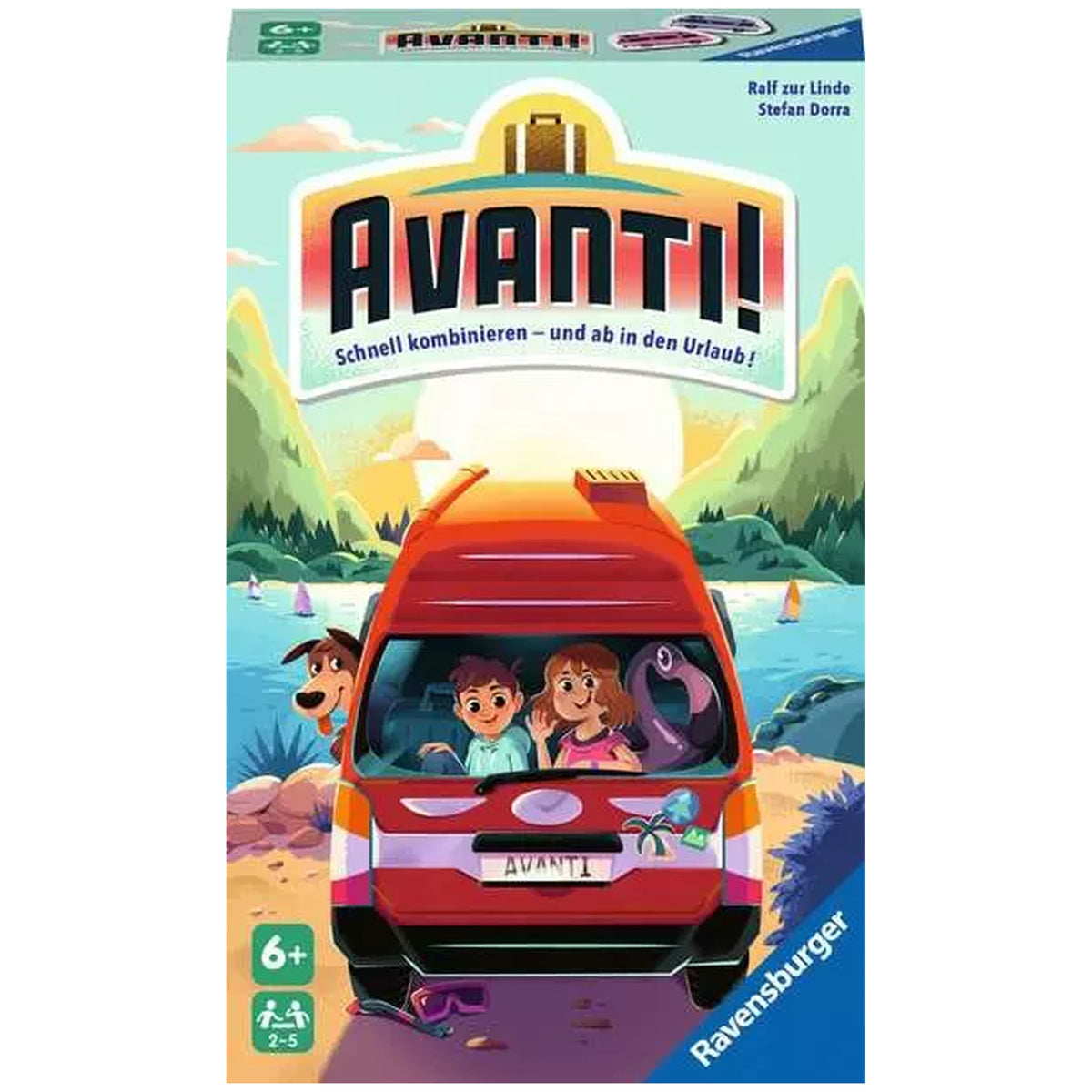 Ravensburger - Avanti! - Gioco da Tavolo - Istruzioni Multilingue
