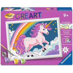 Ravensburger - CreArt Animali Unicorno Rosa - Arti e Mestieri