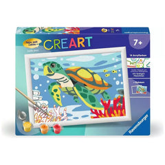 Ravensburger - CreArt Animali Tartaruga Marina Arte e Fai da Te