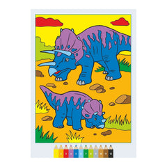 Ravensburger - CreArt-Creative-Colouring-Book-Scary-Dinosaurs - Arts-Crafts