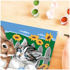 Ravensburger - Creart Friends In The Basket - Painting By Numbers - Arts & Crafts