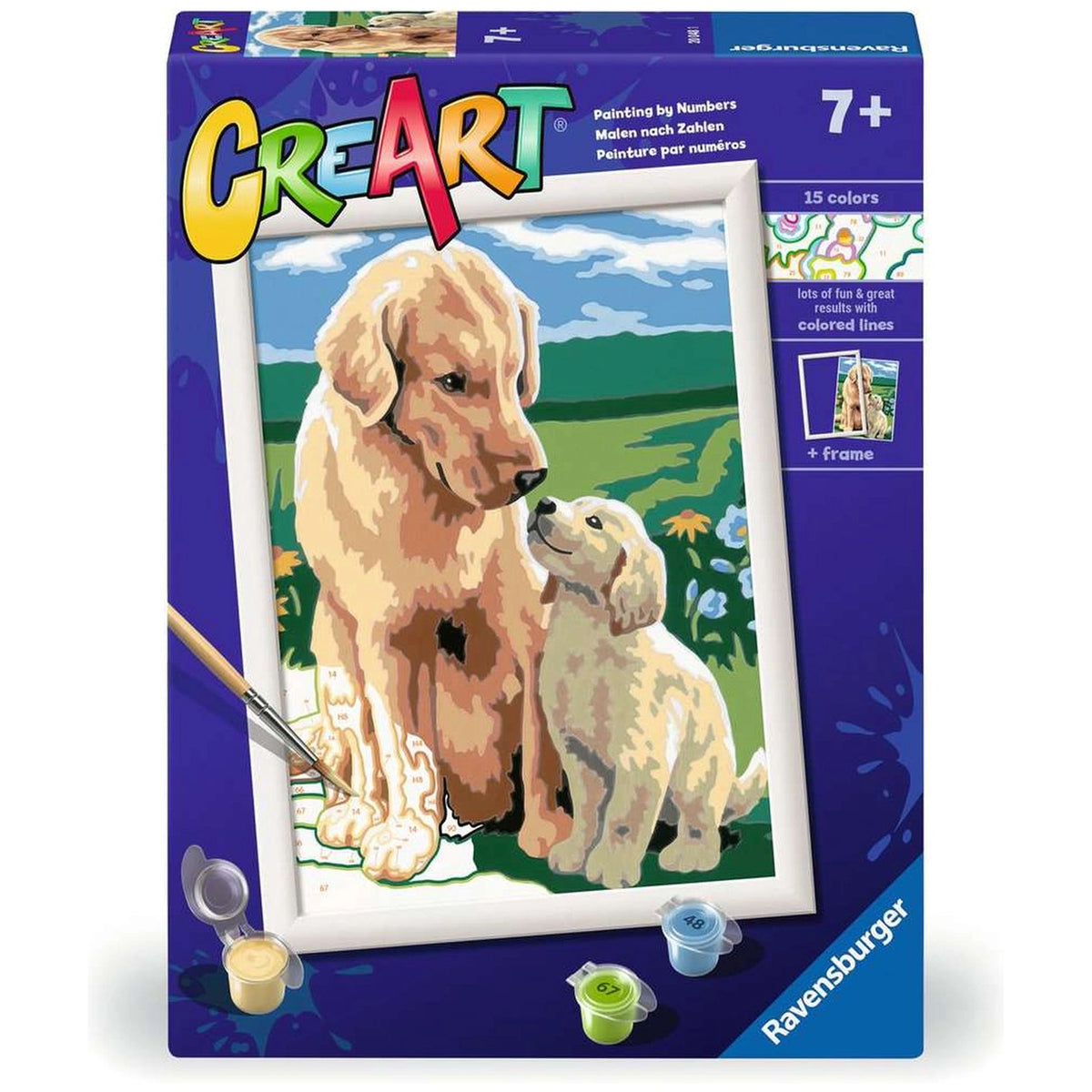 Ravensburger - Creart Amore Materno - Pittura per Numeri - Arti e Mestieri