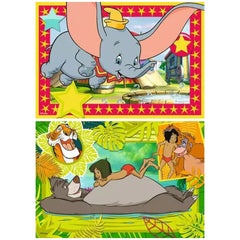 Ravensburger - Disney Classic - L'avventura ti chiama - 2x12 pezzi - Puzzle