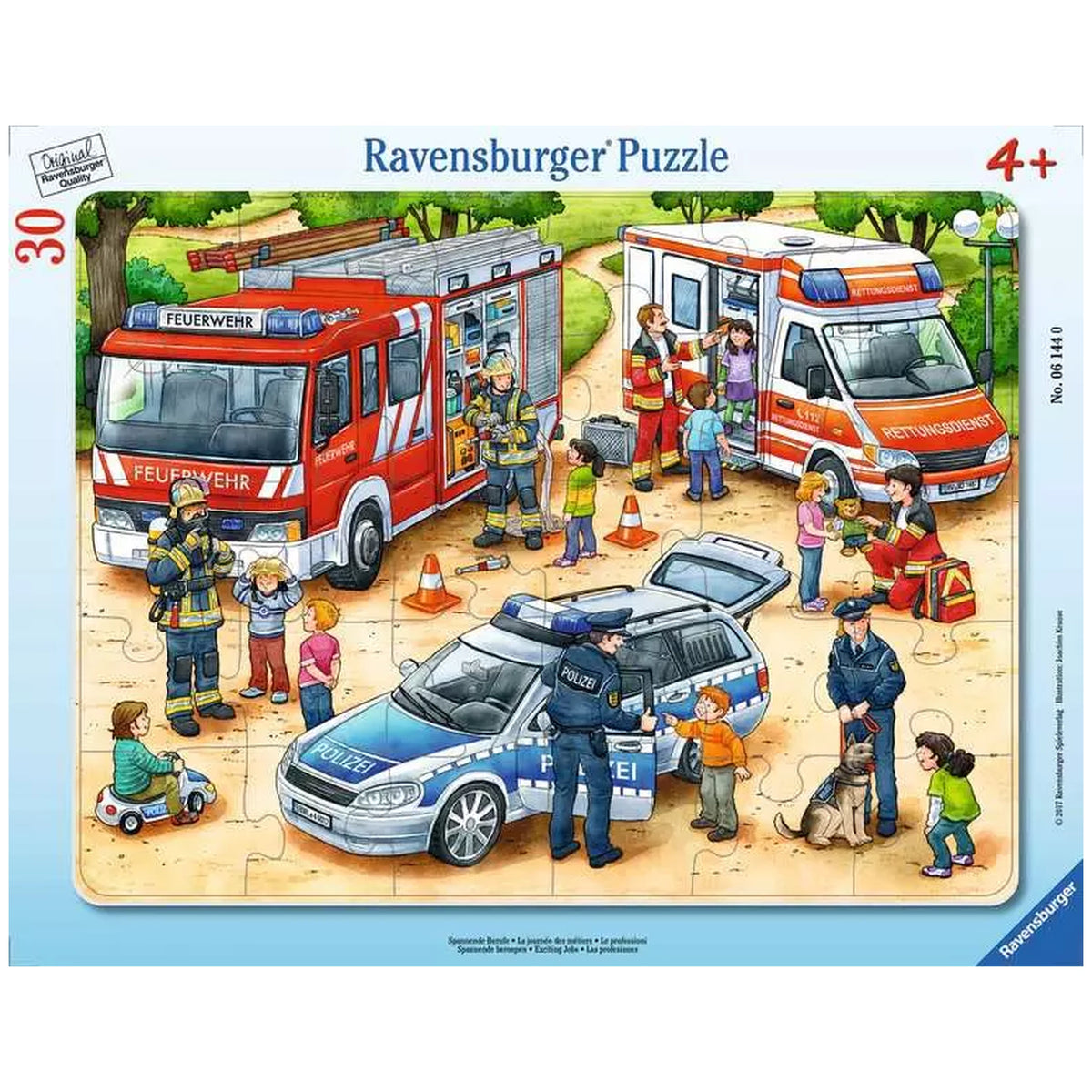 Ravensburger - Lavori Emozionanti - 30 Pezzi - Puzzle