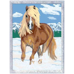 Ravensburger - Haflinger nella neve - Arti e Mestieri