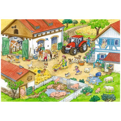 Ravensburger - Vita Felice in Campagna - 2x24 Pezzi - Puzzle