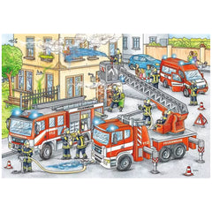 Ravensburger - Eroi in Azione - 2x24 Pezzi - Puzzle