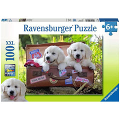 Ravensburger - Cuccioli di Labrador - 100 Pezzi - Puzzle