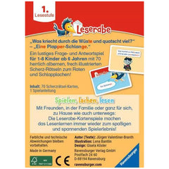 Ravensburger - Leserabe Scherz-Rätsel - Card Game