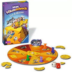 Ravensburger - Max Mauseschreck - Gioco da Tavolo - Istruzioni Multilingue