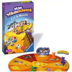 Ravensburger - Max Mauseschreck - Gioco da Tavolo - Istruzioni Multilingue