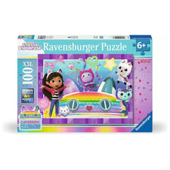 Ravensburger - Puzzle 100 Pezzi XXL Gabby's Dollhouse - Puzzle